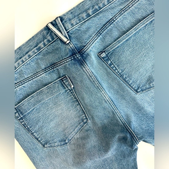 3x1 NYC Mid-Rise Straight Leg Distressed Ankle Jean, Size US 28 - Picture 6 of 13